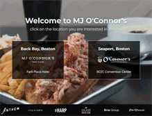 Tablet Screenshot of mjoconnors.com